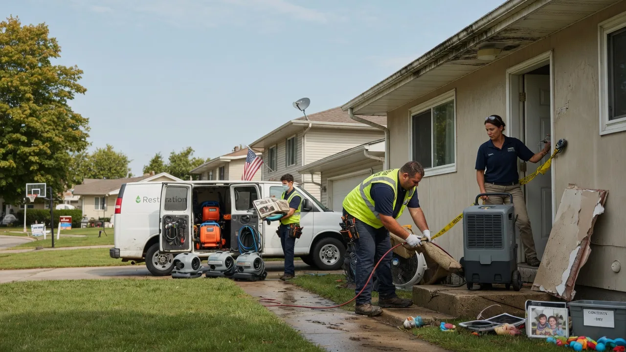 Water Damage Restoration in Flowood, MS near me